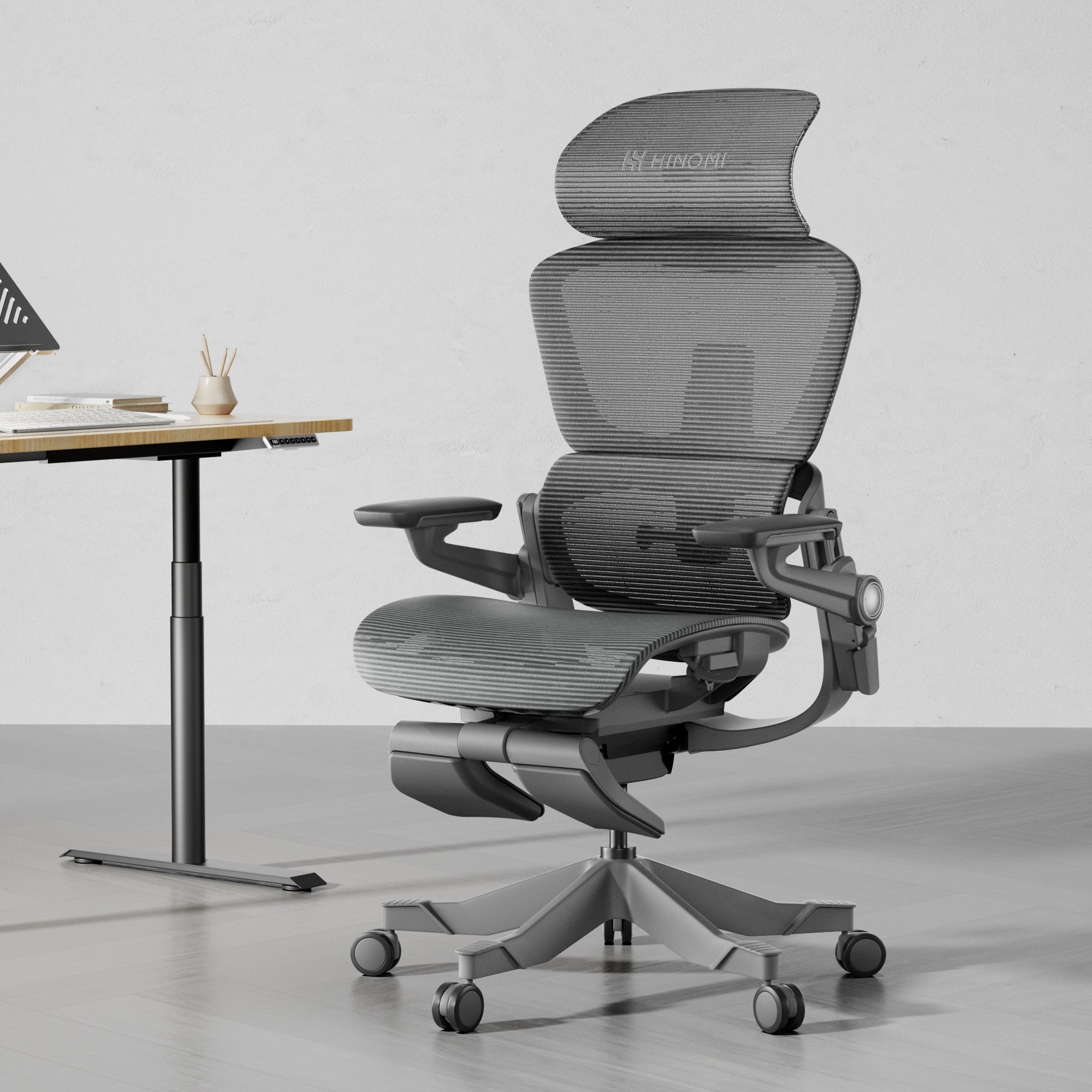 Pro H1 Ergonomic Office Chair with Footrest