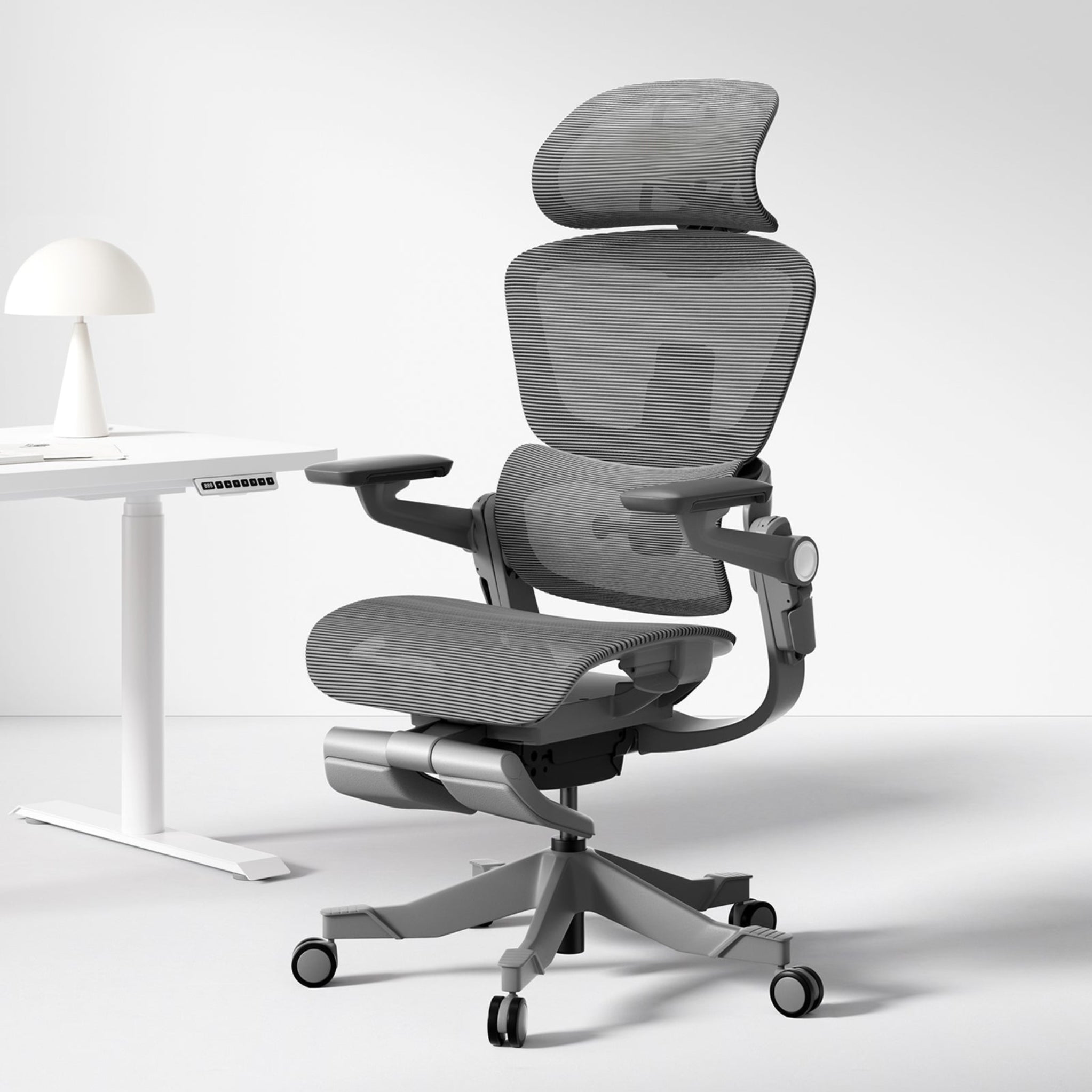 Pro H1 Ergonomic Office Chair with Footrest